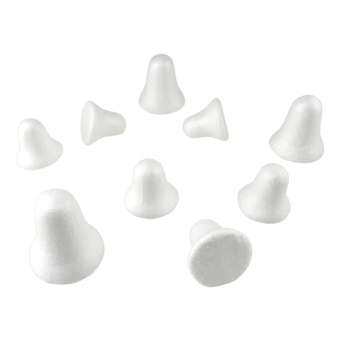 Christmas Foam Craft Bells, Assorted Sizes, 9-Piece