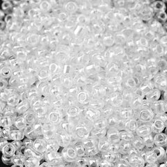 Pearlized Glass Seed Bead Tubes, 7/8-ounce