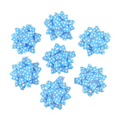 Self-Adhesive Pre-tied Star Bows, 2-Inch, 25-Piece