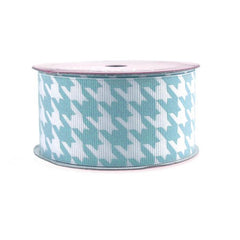 Hounds Tooth Glitter Grosgrain Ribbon, 1-1/2-inch, 3-yard