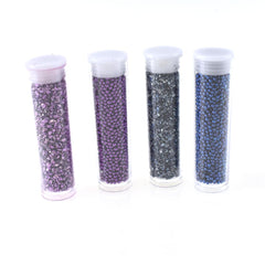 Craft Micro Beads and Flakes, 4-Piece