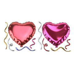 Heart Balloon Puffy 3D Pop-Up Wall Art Stickers, 5-Piece