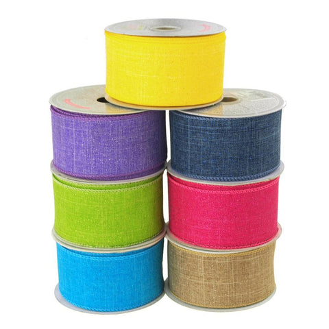 Canvas Glam Ribbon, 2-Inch, 10 Yards