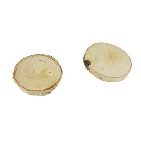 Craft Natural Birch Slices, Assorted Sizes,  2-Piece