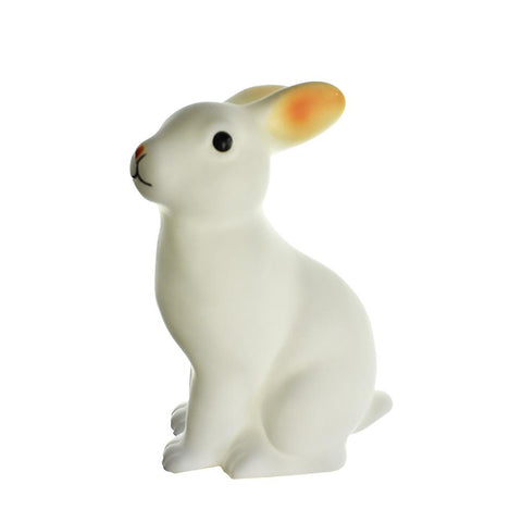 Bunny LED Light Up Plastic Lamp, Multicolor, 6-Inch
