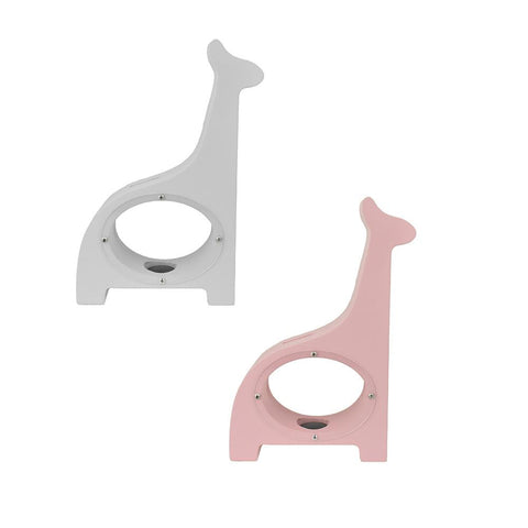 Giraffe With Transparent Pocket MDF Coin Bank, 10-Inch