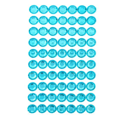 Round Adhesive Diamond Gem Stickers, 12mm
