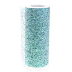 Glitter Confetti Mesh Roll, 6-Inch, 10-Yard