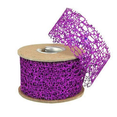 Weave Glitter Christmas Ribbon, 1-1/2-Inch, 9 Yards