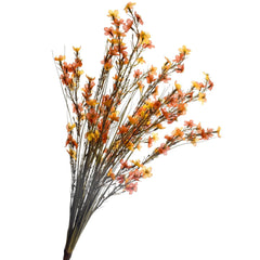 Artificial Waxflower Spray, 25-Inch