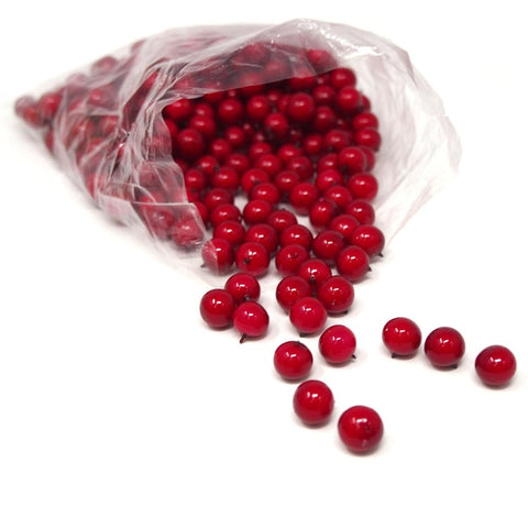 Artificial Decorative Loose Berries, 3/8-Inch, 240-Count