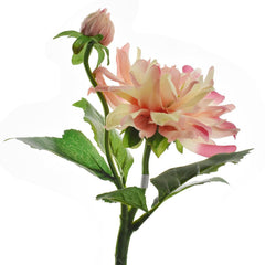 Artificial Dahlia Spray, 13-Inch