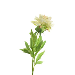 Artificial Peony Flower Spray, 28-Inch