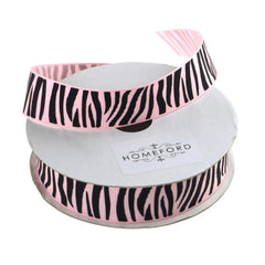 Zebra Print Grosgrain Ribbon, 7/8-Inch, 10 Yards