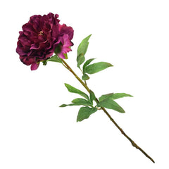 Artificial Peony Spray, 21-Inch