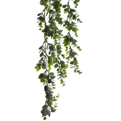 Artificial Flocked Draping Eucalyptus Stem, 36-Inch