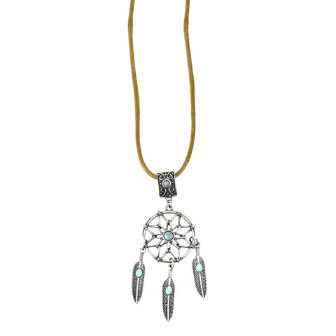 Dreamcatcher Party Necklace, 19-Inch