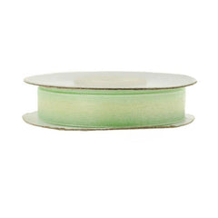 Sheer Organza Ribbon, 5/8-inch, 25-yard