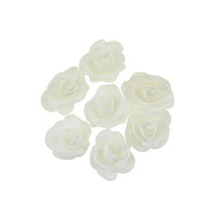 Soft Touch Roses Flower Head Embellishment, 1-1/2-Inch, 25-Count