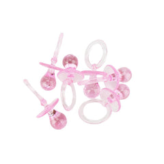 Baby Shower Pacifier Party Favors, 2-1/2-Inch, 6-Count