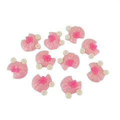 Baby Shower Baby Carriage Table Scatter, 3/4-Inch, 10-Count
