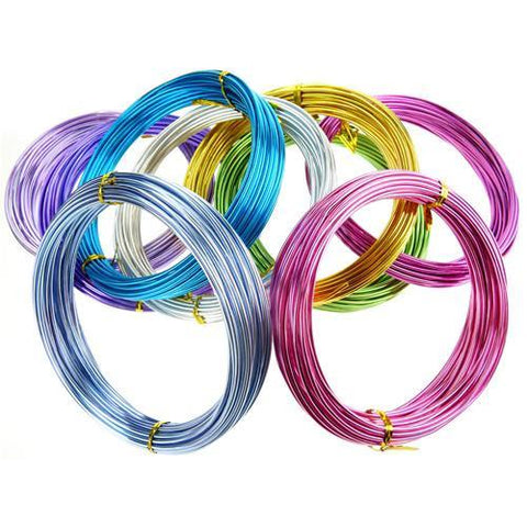 Decorative Aluminum Wire, 2mm, 13-yard
