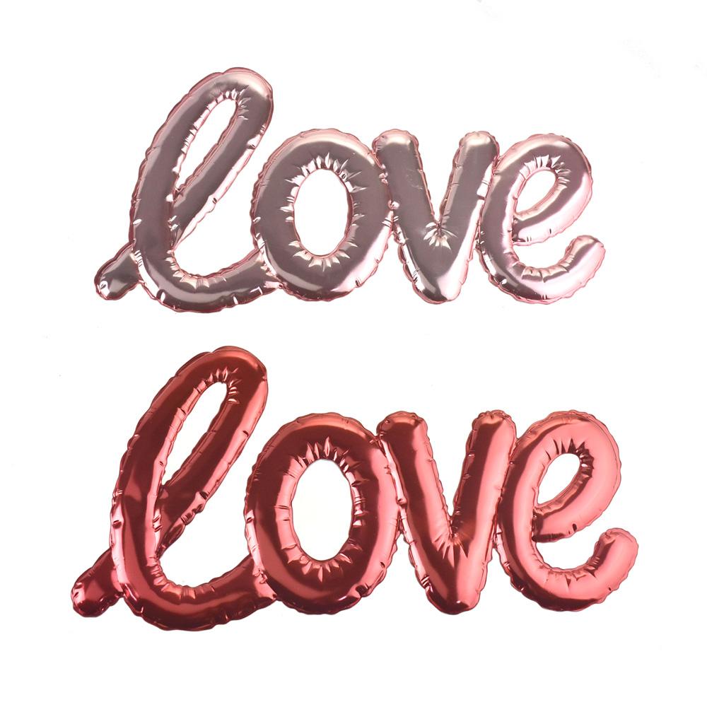 Love Balloon Puffy 3D Pop-Up Wall Art Stickers, 2-Piece