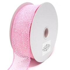 Frosted Net Wired Ribbon, 10 Yards