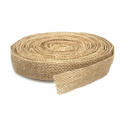 Jute Rope with Wired Center, 1-inch, 10-yard