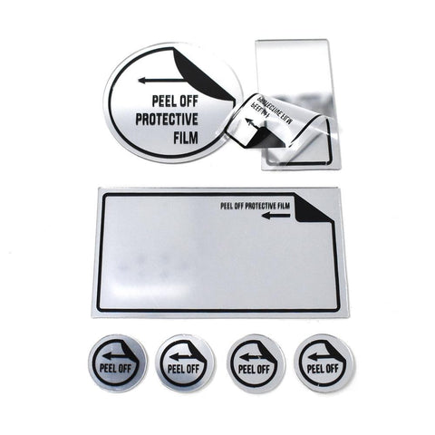 Fancy Adhesive Mirror Stickers, 7-Piece