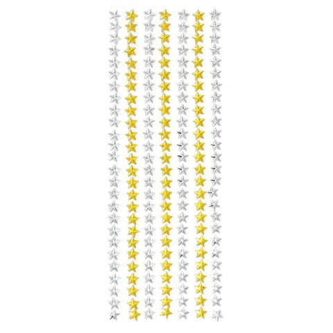 Falling Stars Jewel Border Stickers, 7-Piece