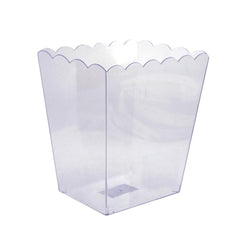 Large Plastic Scalloped Containers