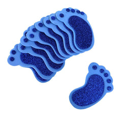 Foam Baby Footprint Cut-Outs, 2-3/4-Inch, 10-Piece