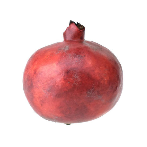 Artificial Weighted Pomegranate Fruit, 4-Inch
