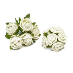 Mini Rose Floral Bouquets, 2-Pieces