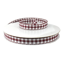 Country Gingham Ribbon, 3/8-Inch, 25-Yard