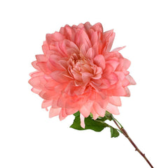 Artificial Dinner Plate Dahlia Spray, 27-1/2-Inch