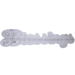 Rustic "Blessings" Hanging Metallic Sign, 35-Inch