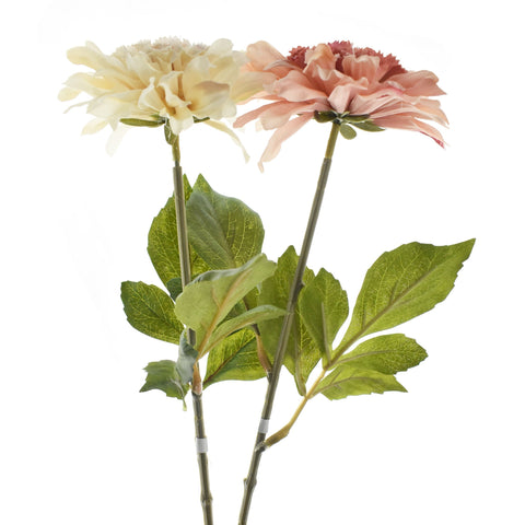 Artificial Wild Dahlia Stem, 26-Inch