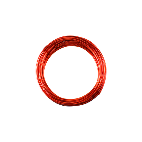 Decorative Aluminum Wire, 2mm, 10-Yard - Red