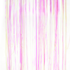 Metallic Foil Fringe Party Backdrop, 40-Inch, 10-Feet