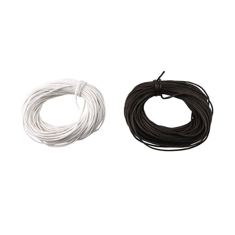 Waxed Round Jewelry Craft Cord, 1/32-Inch, 30-Feet