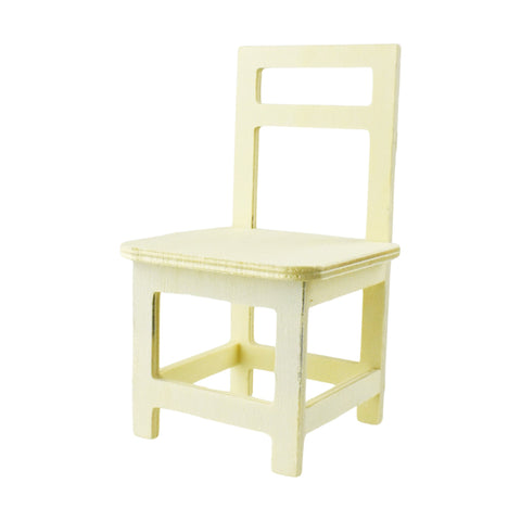 Wooden DIY Craft Model Ladder Back Chair, 5-1/4-Inch