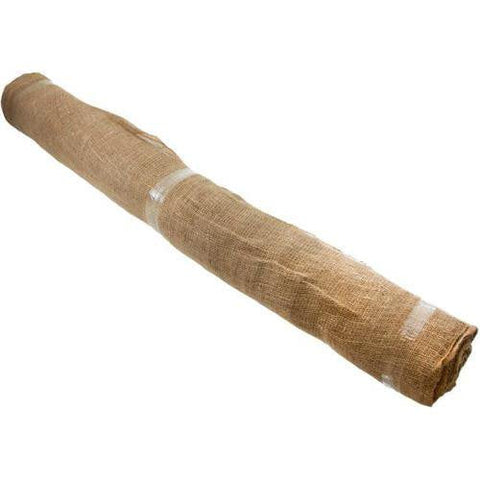 Wide Natural Burlap Jute Fabric Roll, 51-inch, 10-yard