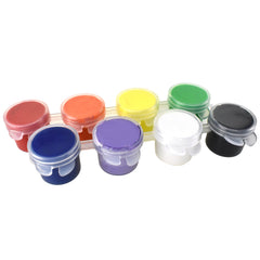 8-Color Assorted Acrylic Paint Pots