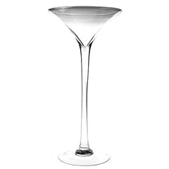Jumbo Martini Glass Vase Wedding Centerpiece